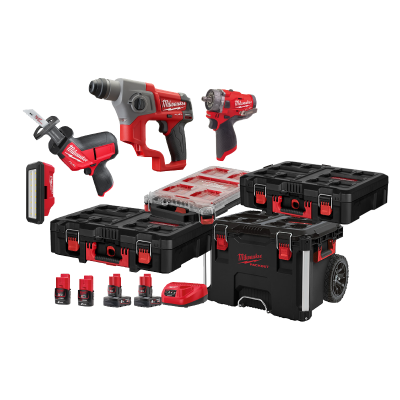 Milwaukee aku komplet alata M12FPP4C-624PEU